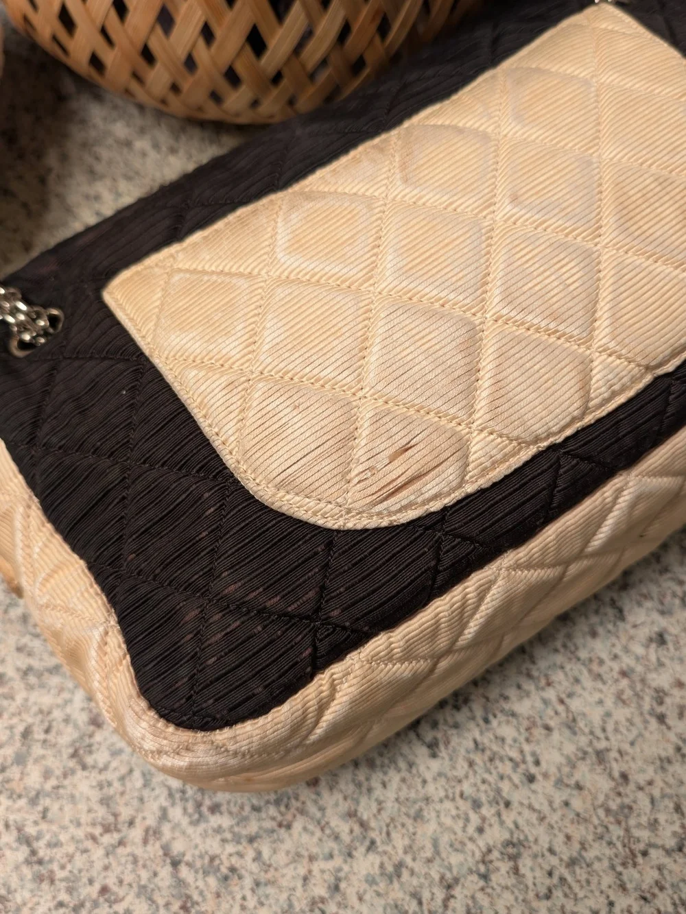 Chanel 2.55 Vintage Jersey Camera Bag